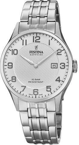Festina Kwartshorloge Swiss Made Collection, F20005/1