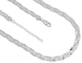 Grazielli Visgraatketting Zilverkleur