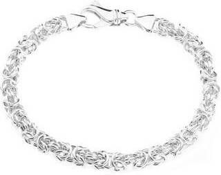 Firetti Koningsarmband vierkant/gepolijst/half massief