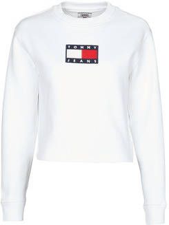 Tommy Hilfiger Cropped sweater met logoborduring