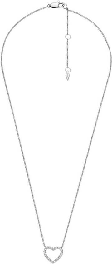 Fossil Kettingen Sadie JF04333040 Zilverkleurig