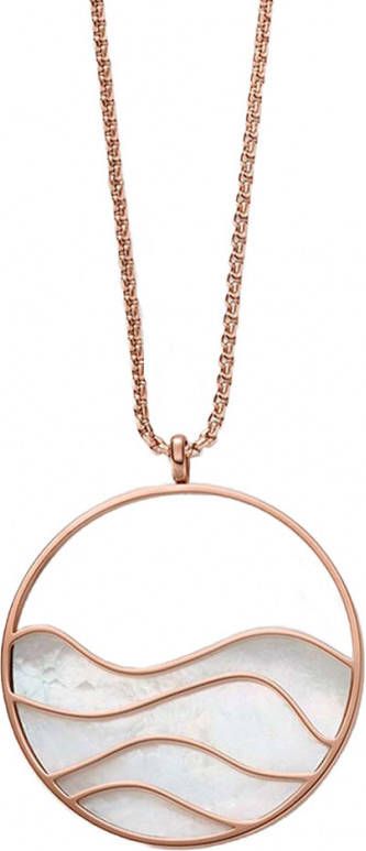 skagen Kettingen Agnethe Ros&#233, goudkleurig