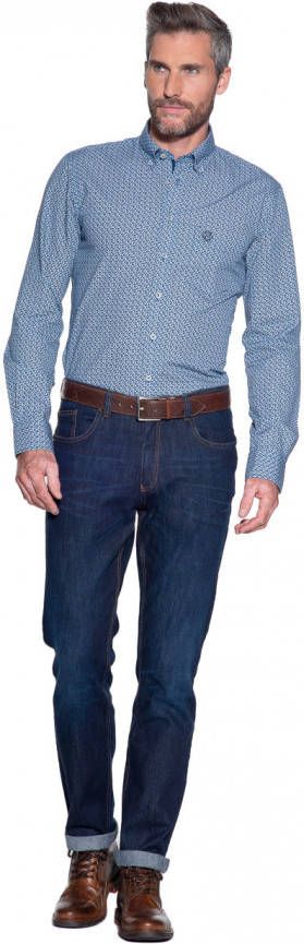 Campbell Casual overhemd met lange mouwen