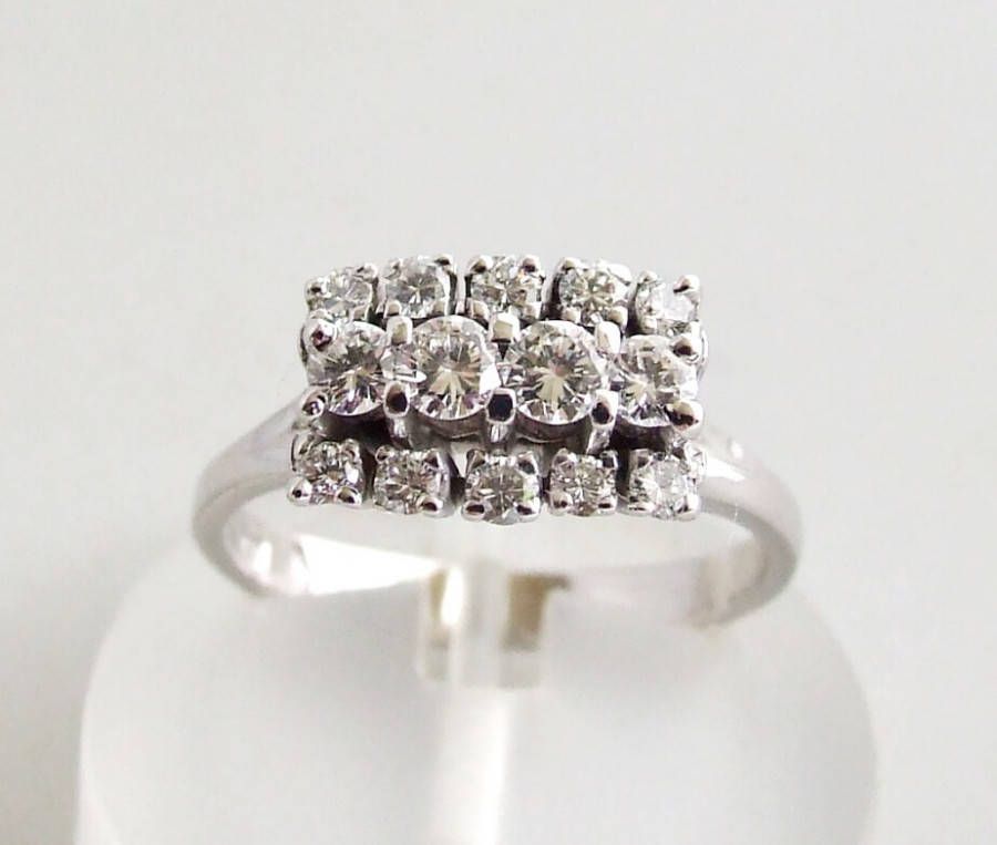 Casio 14 karaat ocn ring met diamanten