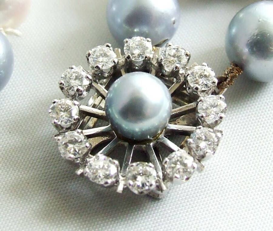 Christian Parel armband met gouden slot met diamant