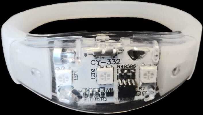 Confetti Led armband multi sound activate