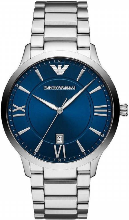 Emporio Armani Horloges Giovanni AR11227 Blauw