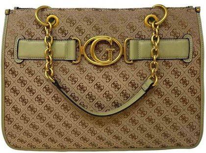 Guess Aileen 4G Logo Shopper Bag , Bruin, Dames