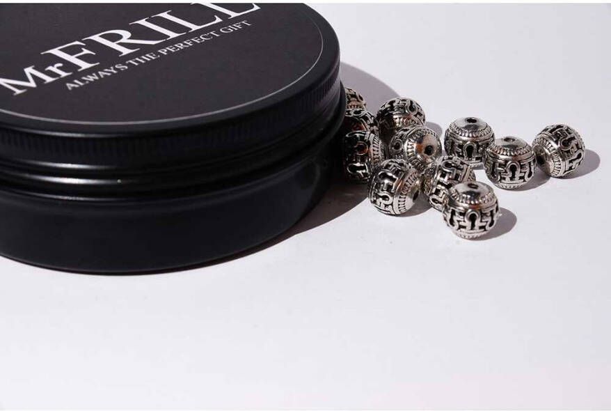 Mr.FRILL Mr. frill handmade bracelet picture jasper stone brown