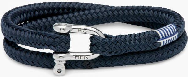 Pig & Hen Salty steve , navy/silver , armband