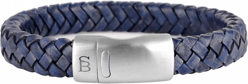 Steel&amp, Barnett Leren armband Cornall Heren