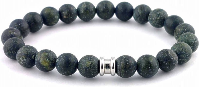 Steel&amp, Barnett Stenen armband basic Heren