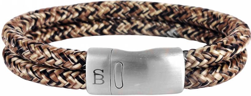 Steel&amp, Barnett touw armband Lake Heren