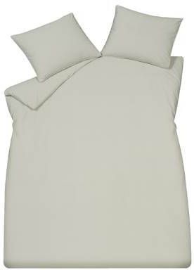 Vandyck Pure 63 Percale Dekbedovertrek 240 x 200/220 cm Pale Olive