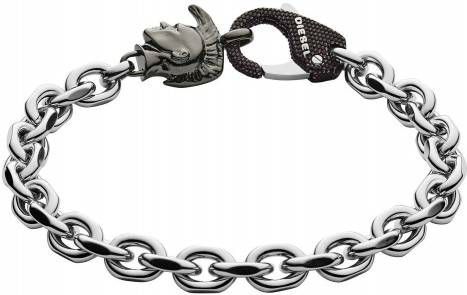 Diesel armband DX1146040 Pillar zilver