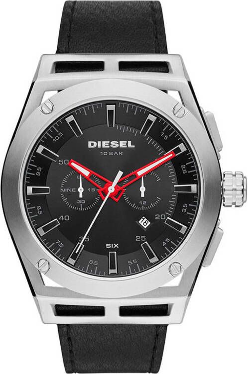 Diesel horloge DZ4543 Timeframe Zilver