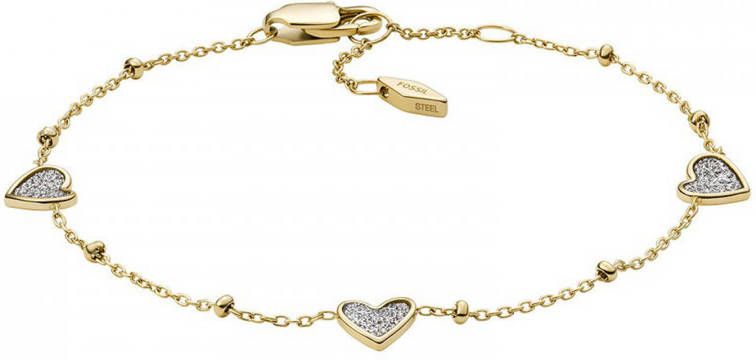 Fossil Armbanden Classic Valentine Goudkleurig