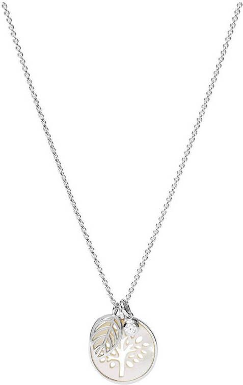 Fossil Kettingen van zilver met hanger JFS00509040