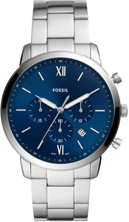 Fossil Horloges Neutra Chrono FS5792 Zilverkleurig