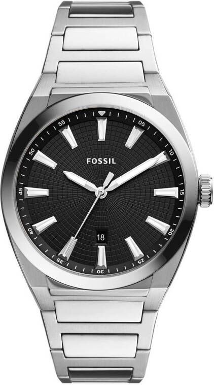 Fossil horloge FS5821 Everett 3 Hand Zilver