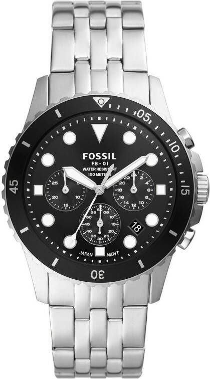 Fossil horloge FS5837 Fb 01 Chrono Zilver