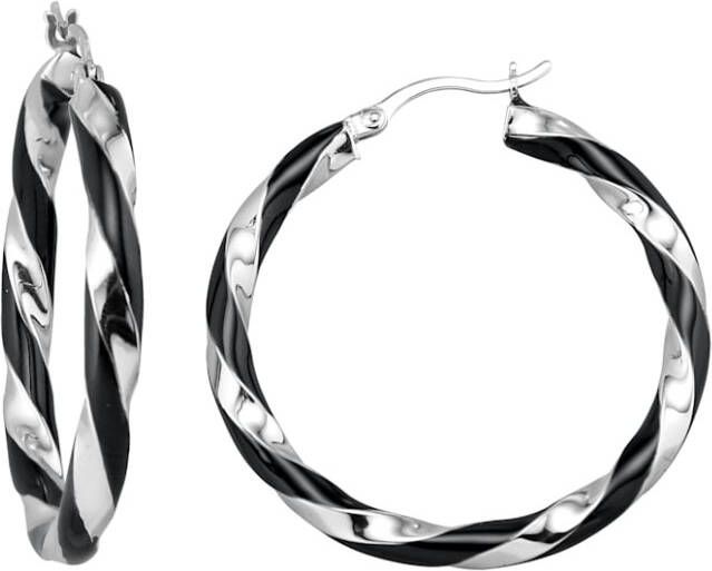 AMY VERMONT Creolen van echt zilver Multicolor