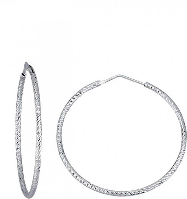 AMY VERMONT Creolen Zilverkleur