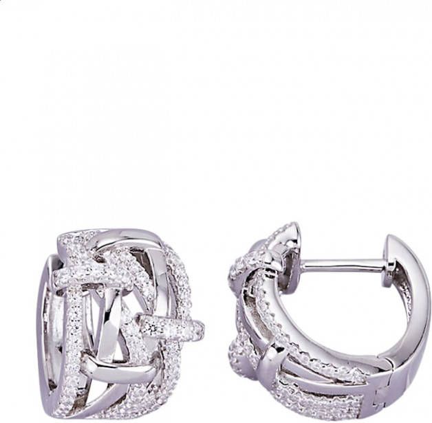 AMY VERMONT Creolen Zilverkleur