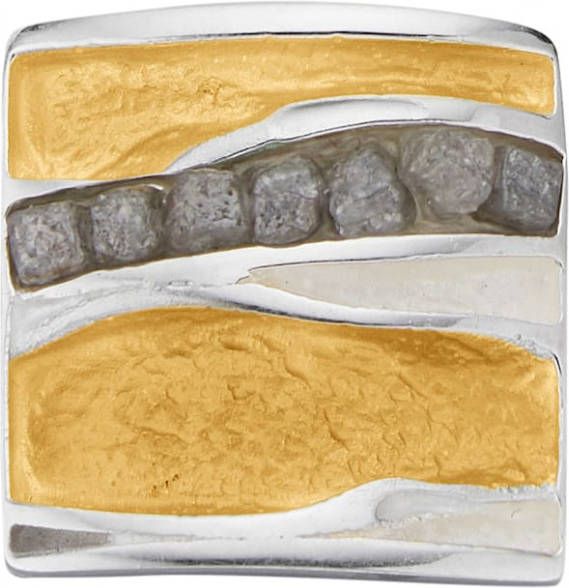 AMY VERMONT Hanger met ruwe diamanten Multicolor/Geelgoudkleur