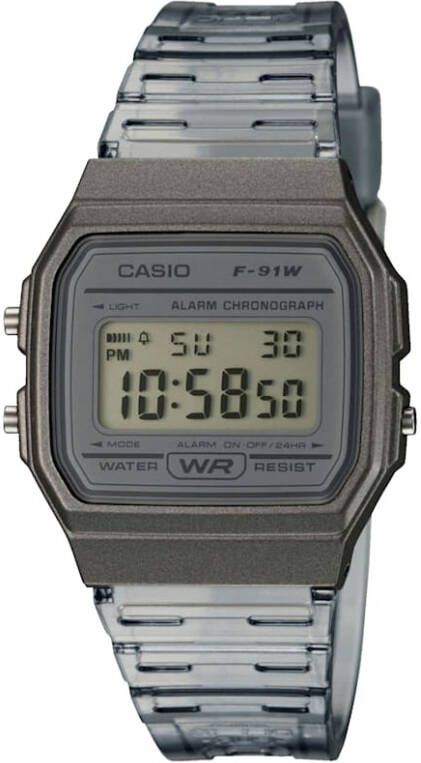 Casio Horloges Collection F 91WS 8EF Grijs