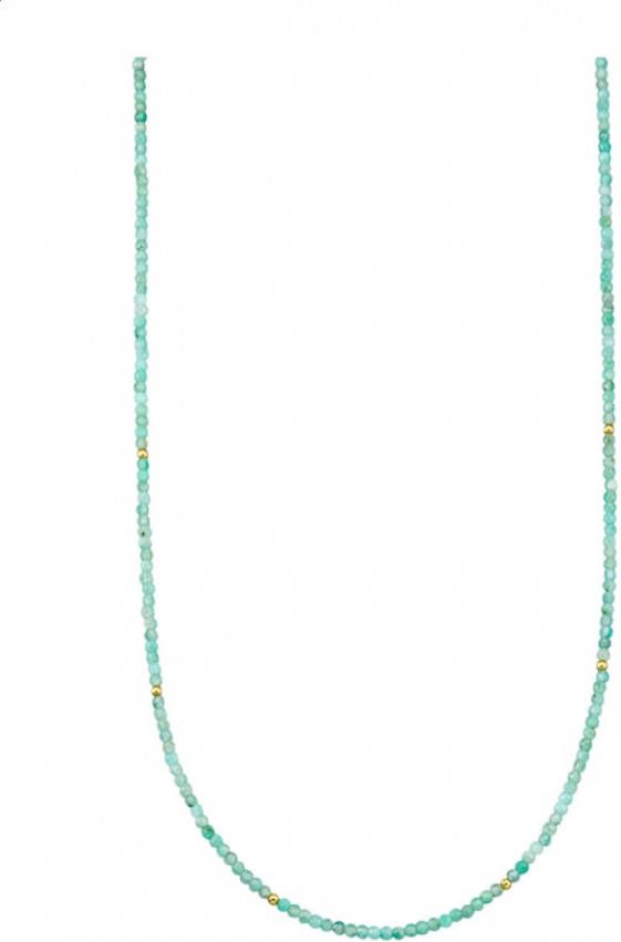Diemer Farbstein Ketting van smaragd Groen
