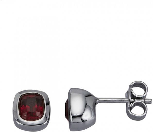 Diemer Farbstein Oorstekers met spinel Rood