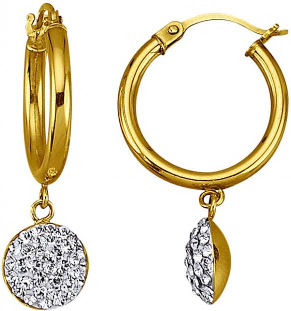 Oorbellen KLiNGEL Geelgoudkleur